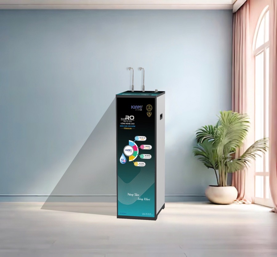 Máy lọc nước điện giải ion kiềm tươi Kinro KR SMART 10CFI ảnh 2