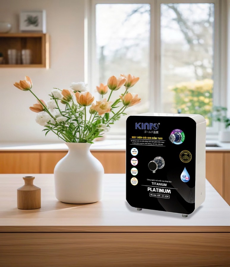 Bộ tích hợp điện phân ion kiềm tươi Kinro KR01 ION