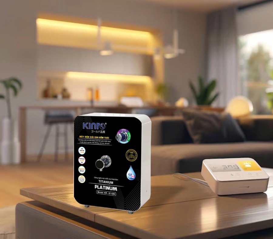 Bộ tích hợp điện phân ion kiềm tươi Kinro KR01 ION ảnh 3